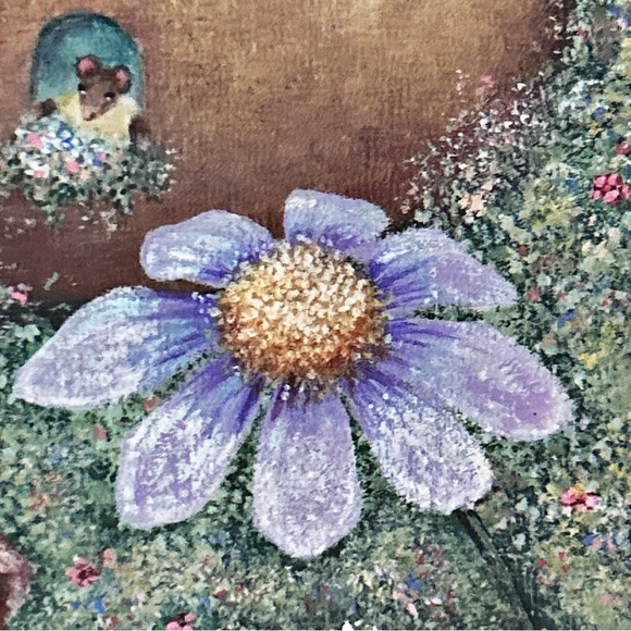 Adorable Old Woman Who Lived In a Shoe Nursery Rhyme Painting - Picture 13 of 13